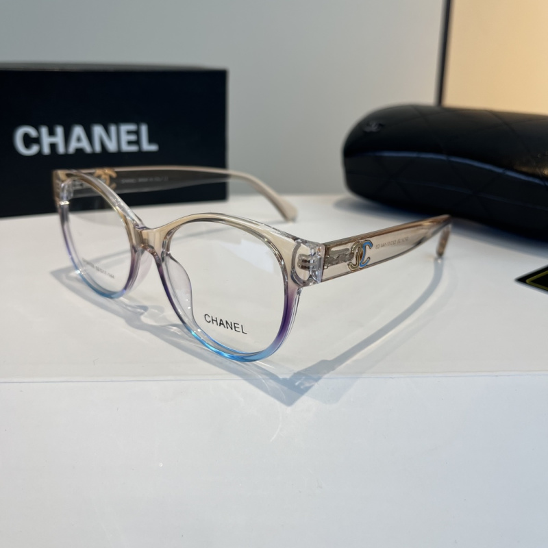 Очки Chanel прозрачные с градиентом