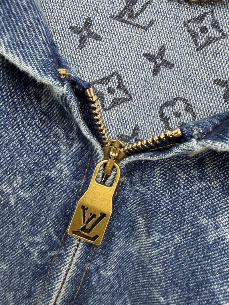 Джинсовая куртка Louis Vuitton с монограммой