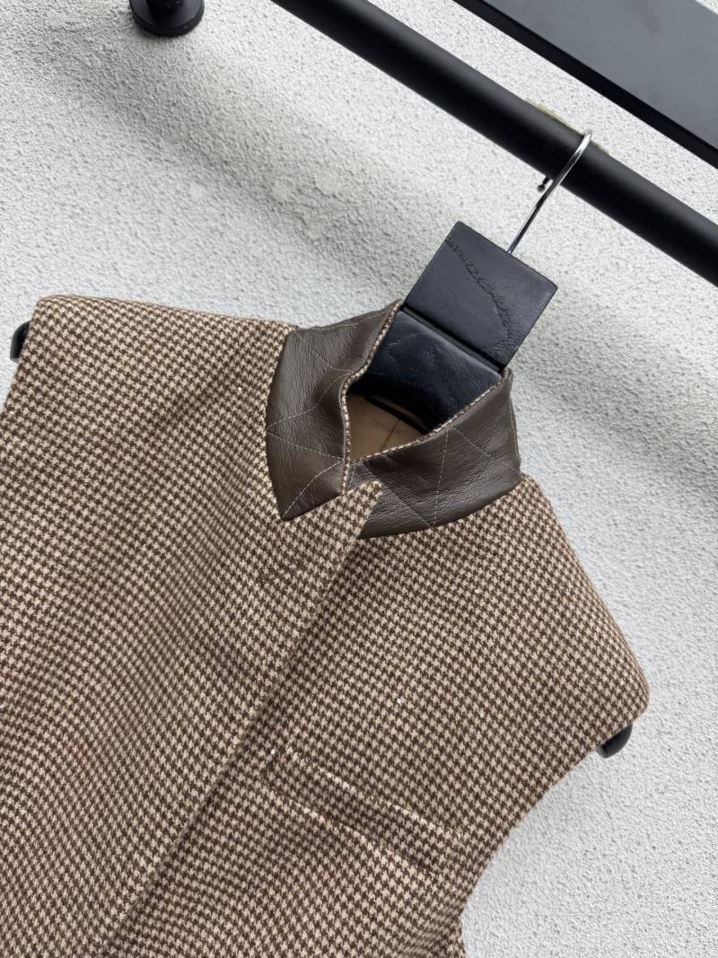 Женский жакет с поясом в клетку Burberry