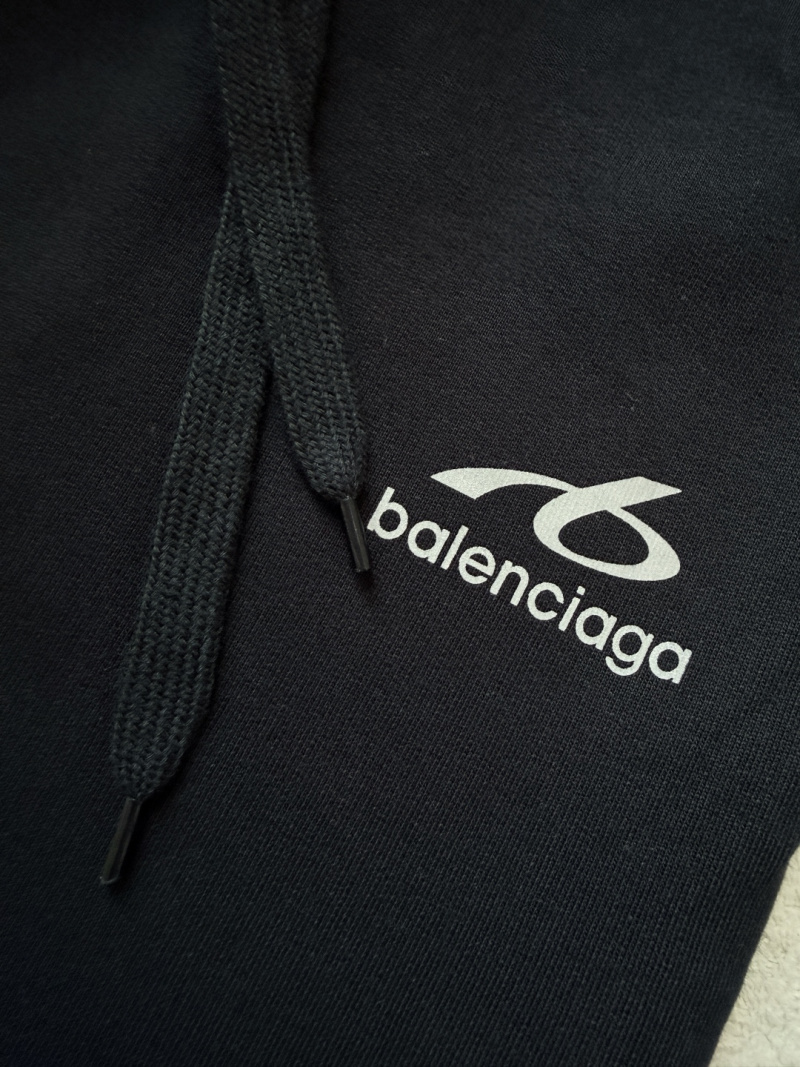 Мужские шорты Balenciaga с отражающим логотипом