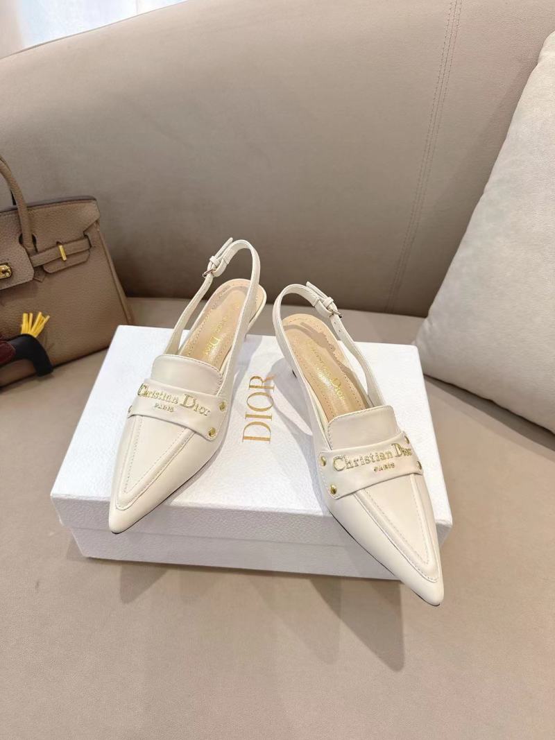 Женские туфли Christian Dior с логотипом