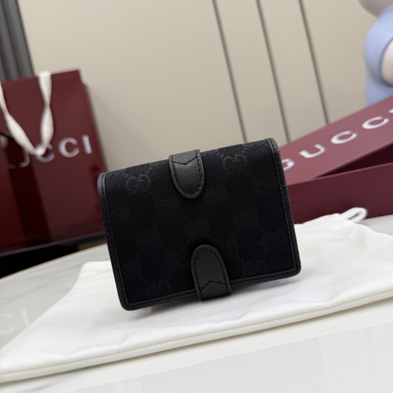 Портмоне Gucci с металлической застёжкой