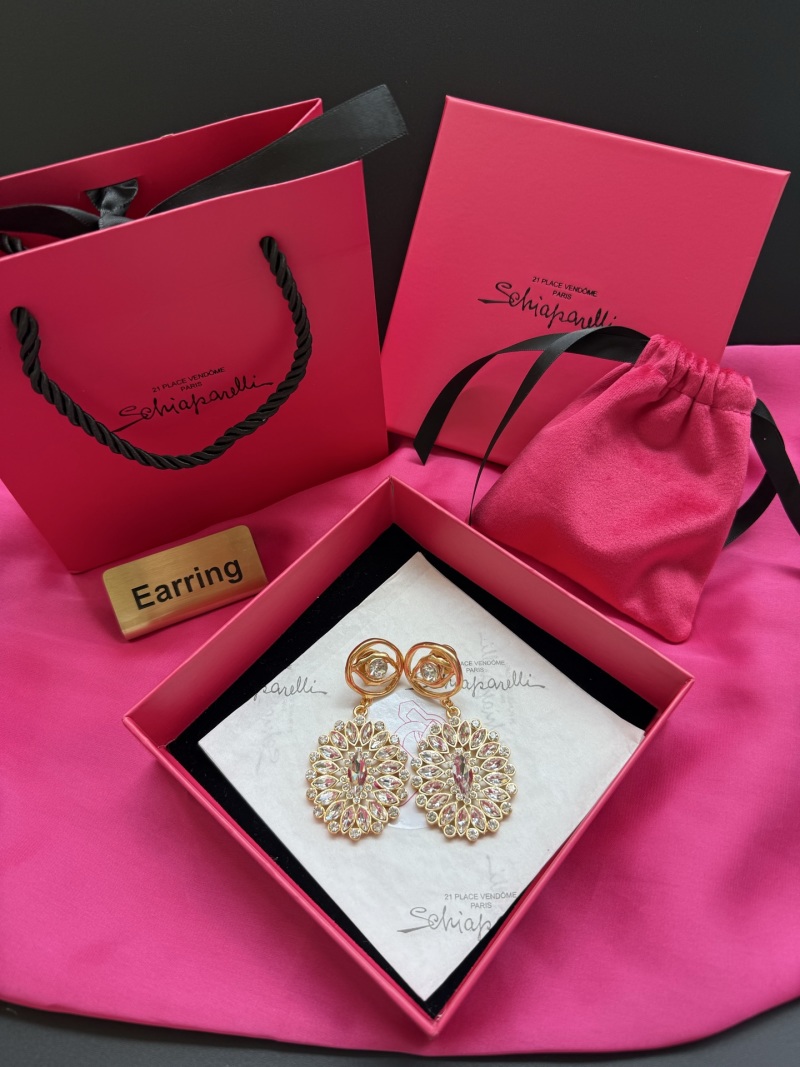 Серьги Schiaparelli