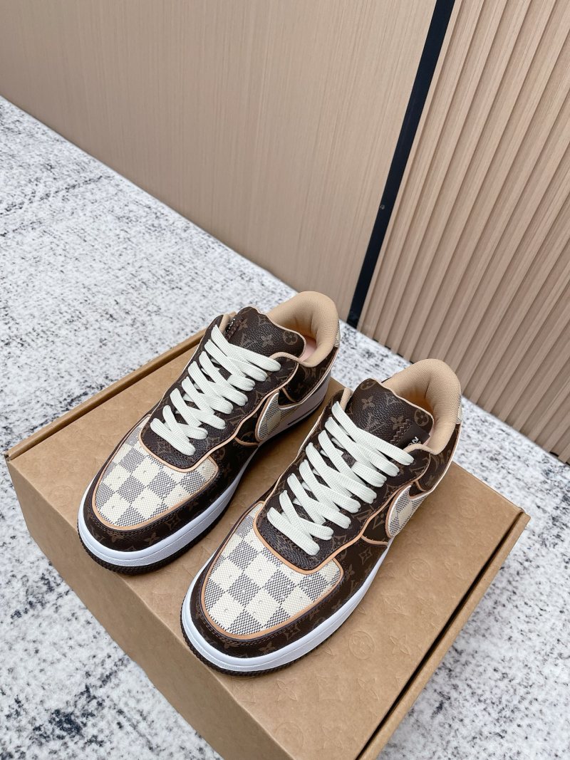 Кроссовки в стиле Луи Виттон с принтом Monogram Louis Vuitton