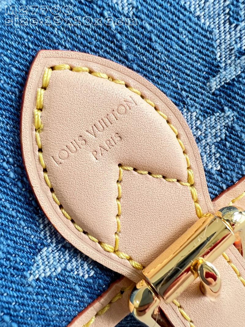Джинсовая сумка Louis Vuitton с монограммой