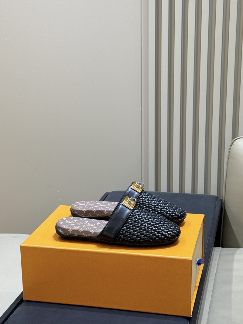 Луи Виттон Isola плетеные тапочки женские Louis Vuitton