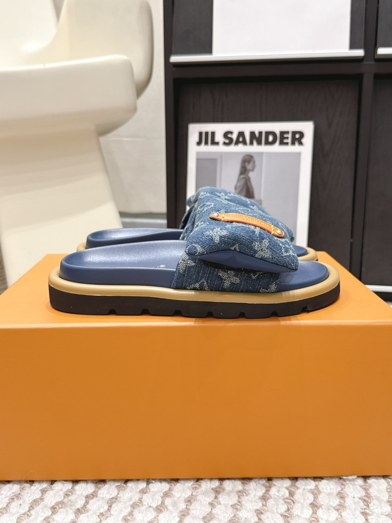 Слайды Louis Vuitton Denim