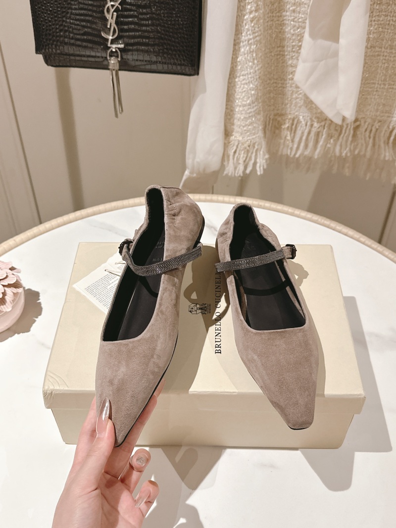 Туфли Brunello Cucinelli женские с ремешком