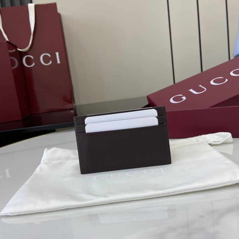 Картхолдер Gucci с металлической фурнитурой