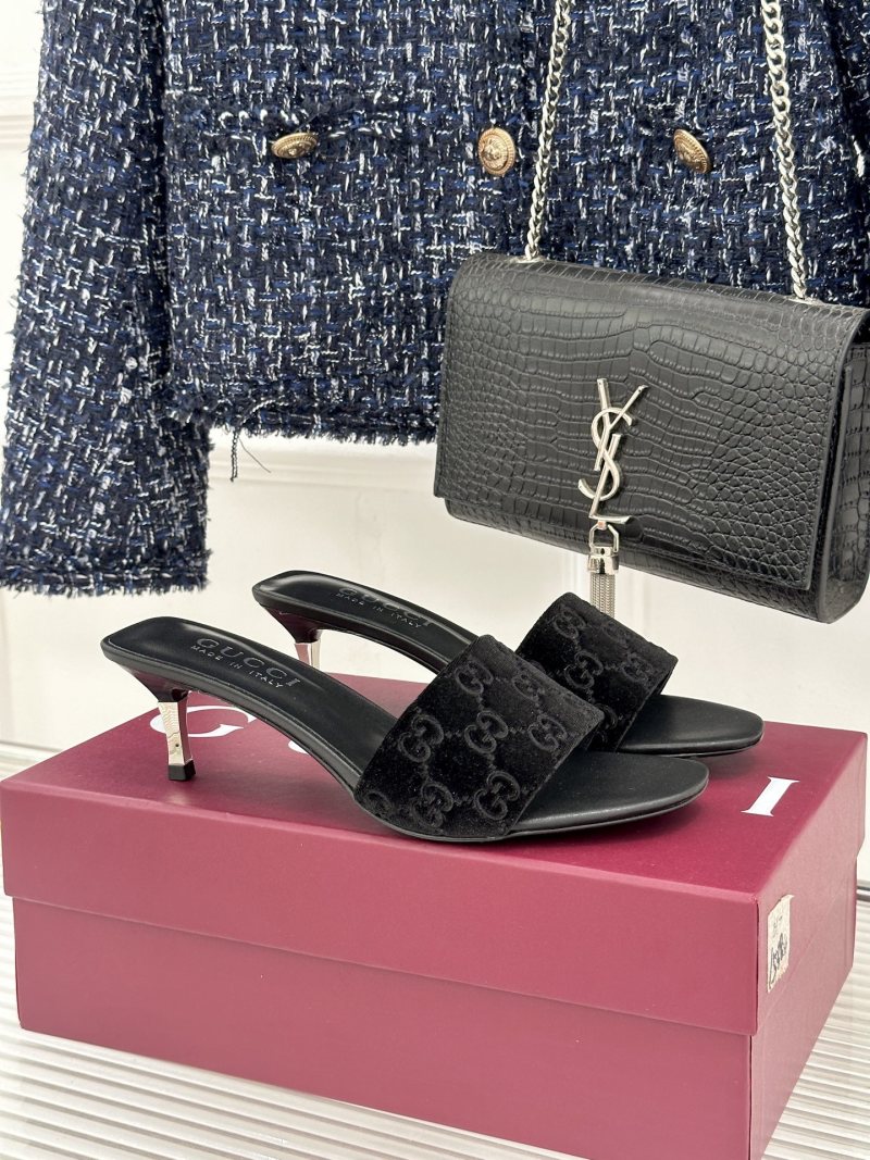 Женские туфли Gucci на каблуке