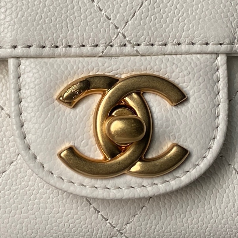 Женская сумка через плечо, белый цвет Chanel