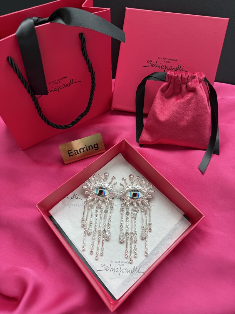 Серьги с глазом Schiaparelli