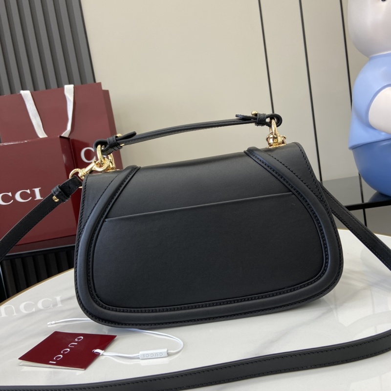 Черная сумка-кроссбоди Gucci с логотипом