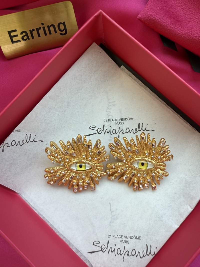 Серьги Schiaparelli с глазом