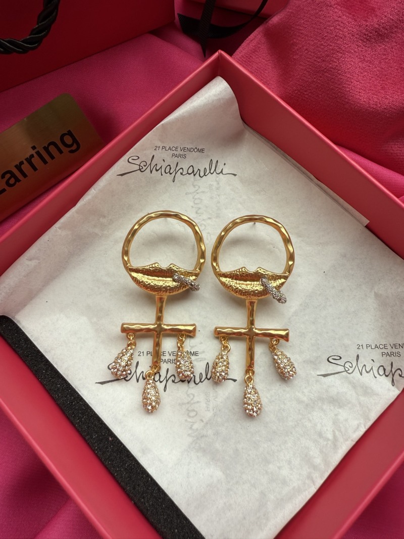 Серьги Schiaparelli