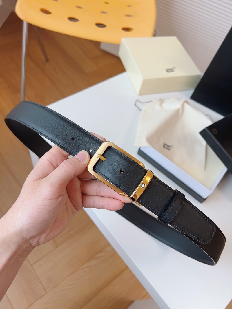 Ремень кожаный двойной Montblanc