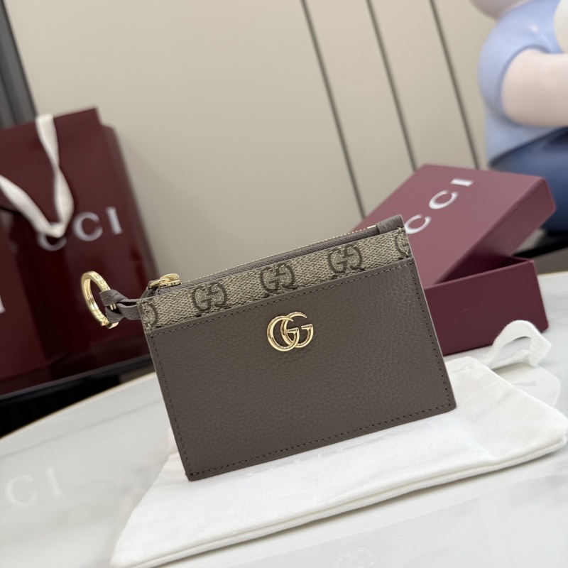 Портмоне Gucci с молнией и логотипом GG