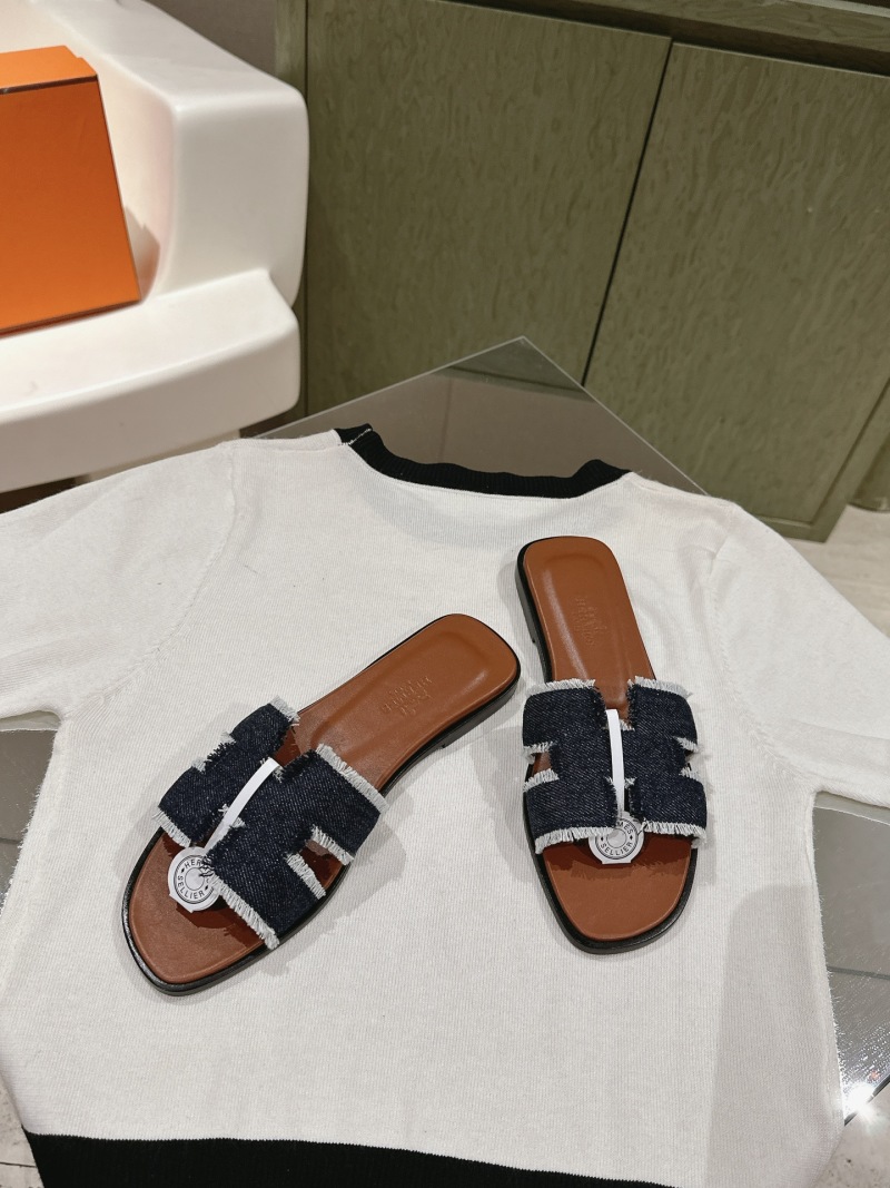 Женские шлёпанцы Hermès