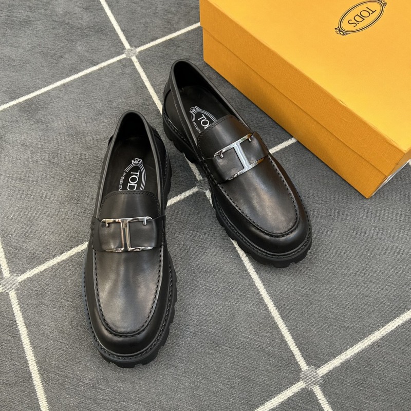 Мужские лоферы черные Tod's