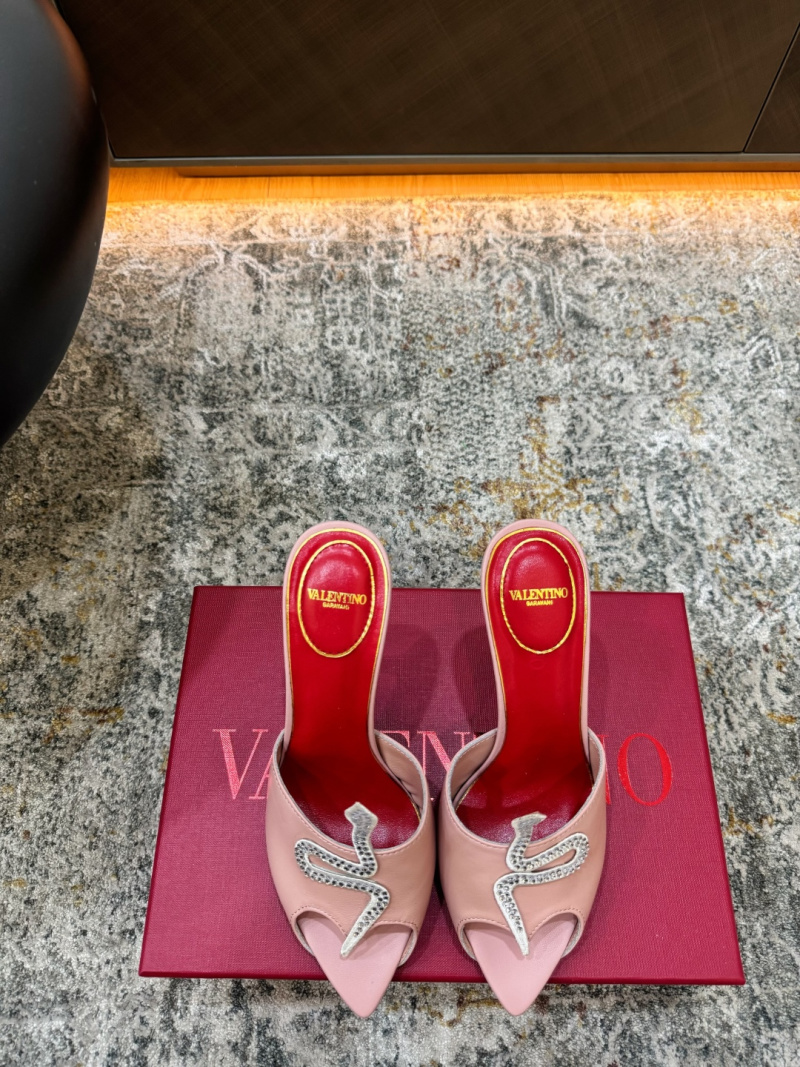 Мюли Valentino женские розовые Valentino Garavani