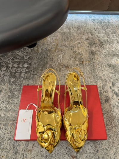 Туфли Valentino Золотые