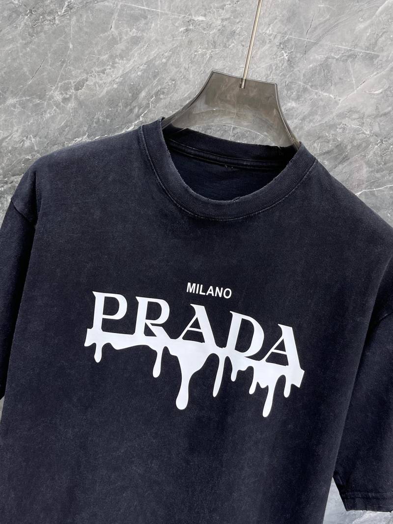Мужская футболка Prada с принтом MILANO