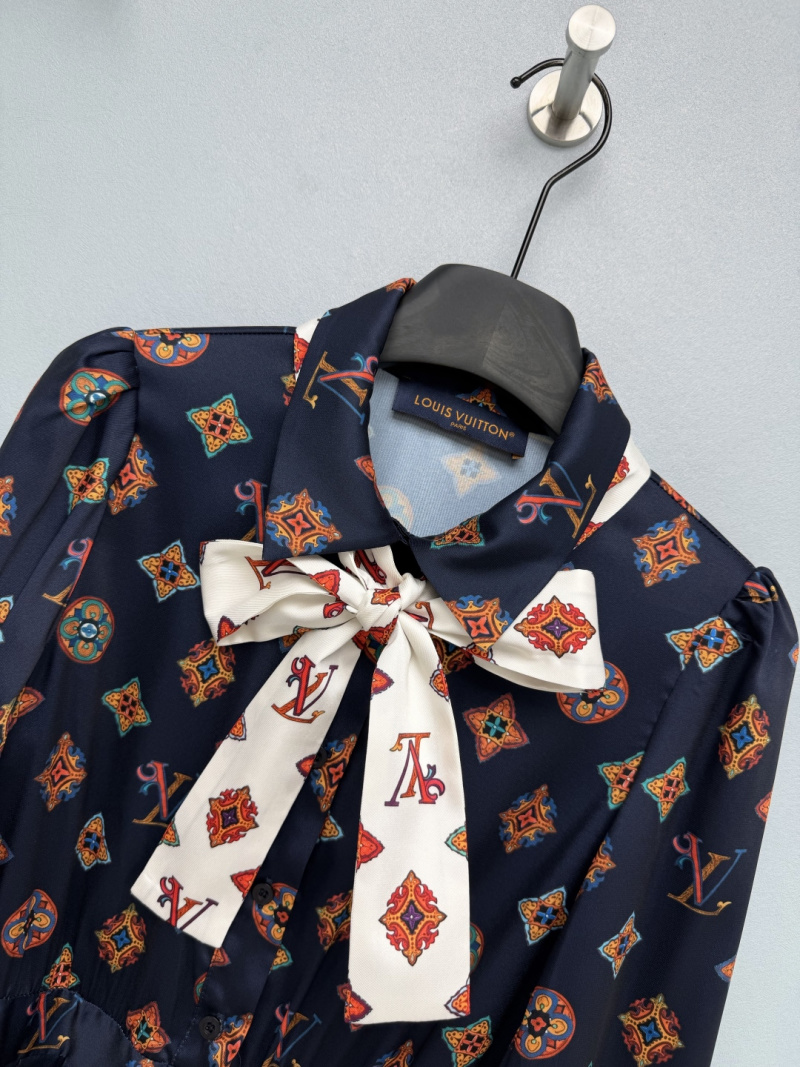 Платье Louis Vuitton с принтом