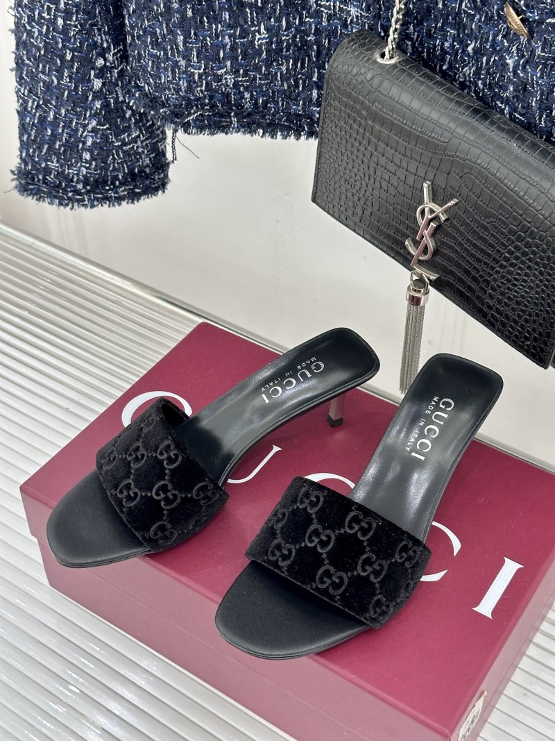 Женские туфли Gucci на каблуке