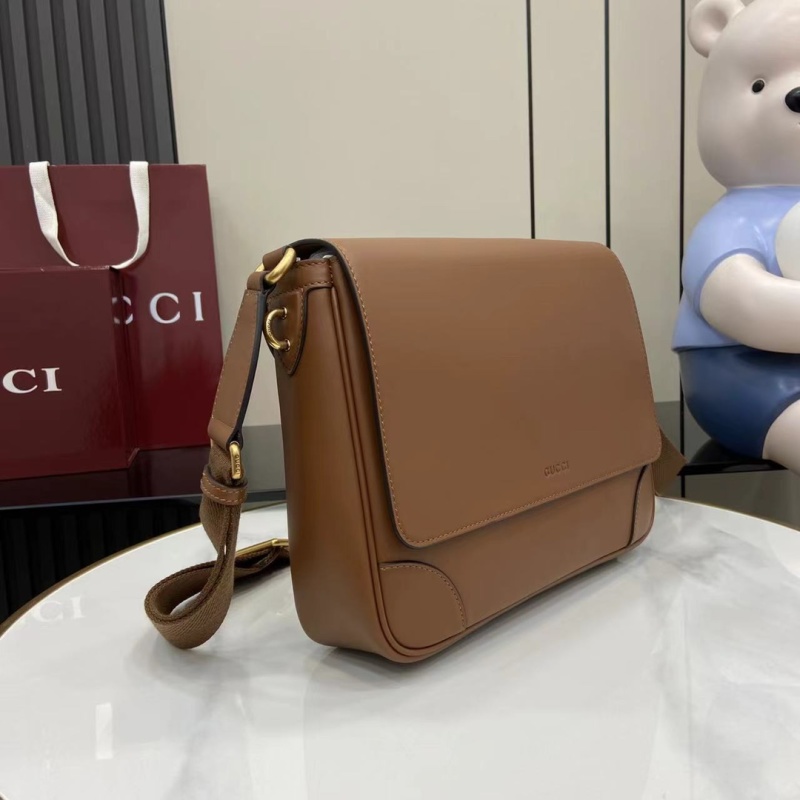 Сумка кросс-боди Gucci коричневая