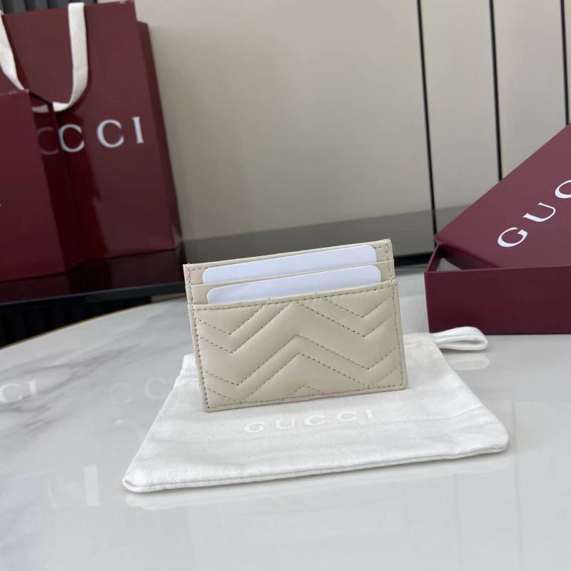 Картхолдер Gucci бежевый