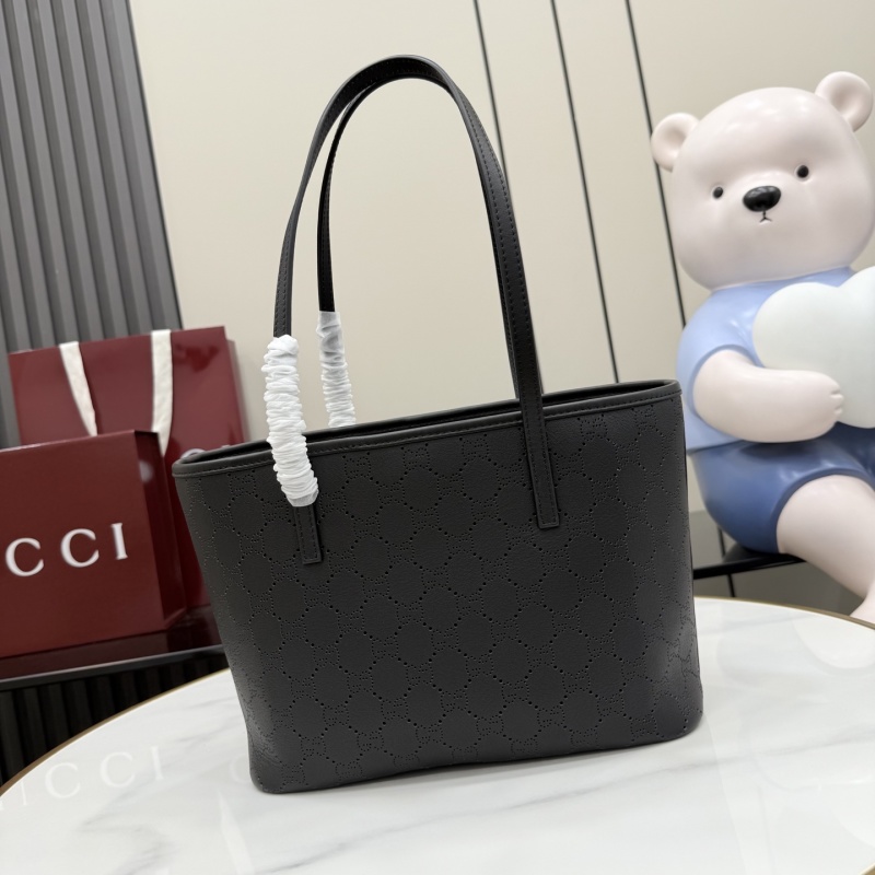 Черная сумка-тоут Gucci с перфорацией