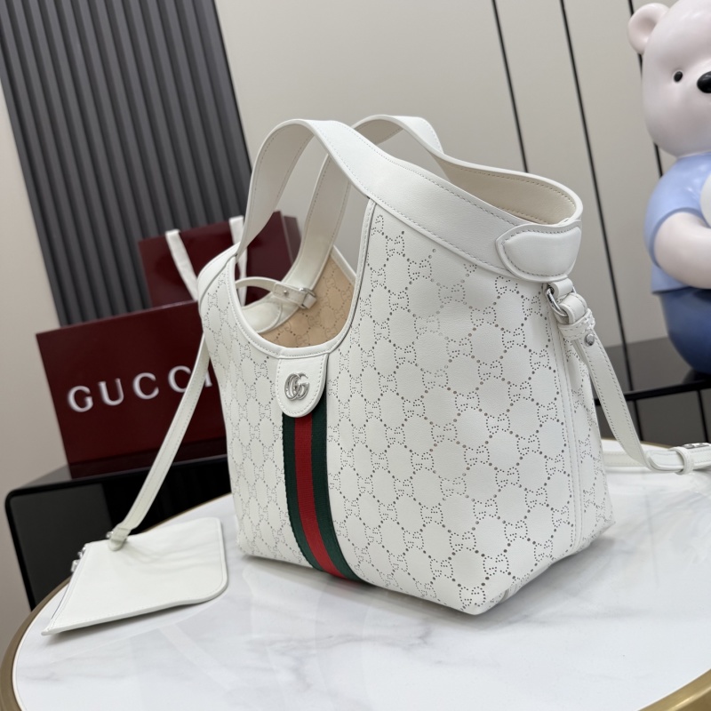 Сумка Gucci с монограммой и ремешком