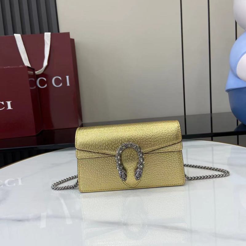 Сумка Gucci Dionysus золотистая