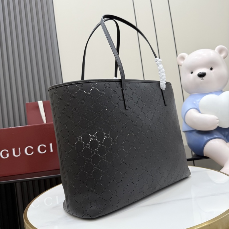 Сумка-тоут Gucci с перфорированным принтом