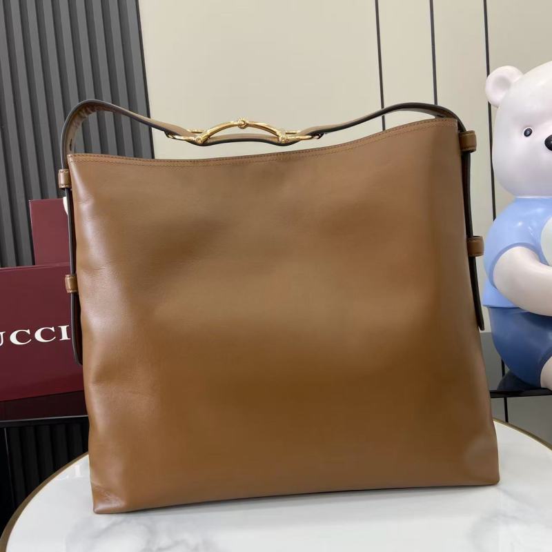 Сумка Gucci коричневая с пряжкой