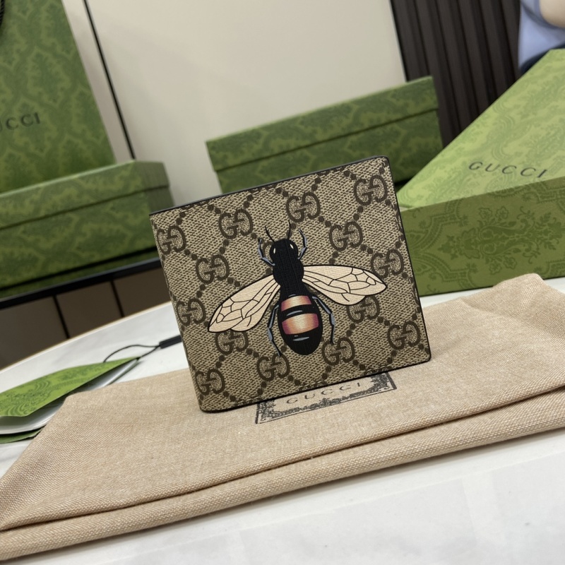Портмоне Gucci с принтом пчелы