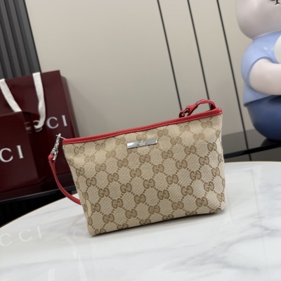 Портмоне Gucci с принтом и ремешком