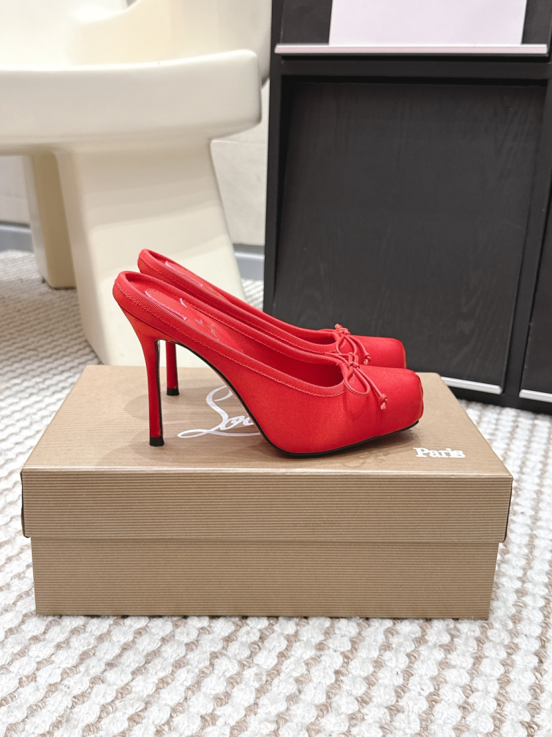 Туфли Christian Louboutin Follies Strass