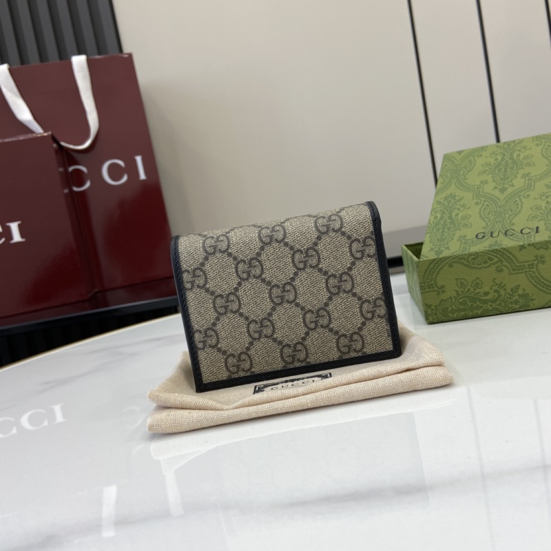 Портмоне Gucci с принтом GG и фурнитурой