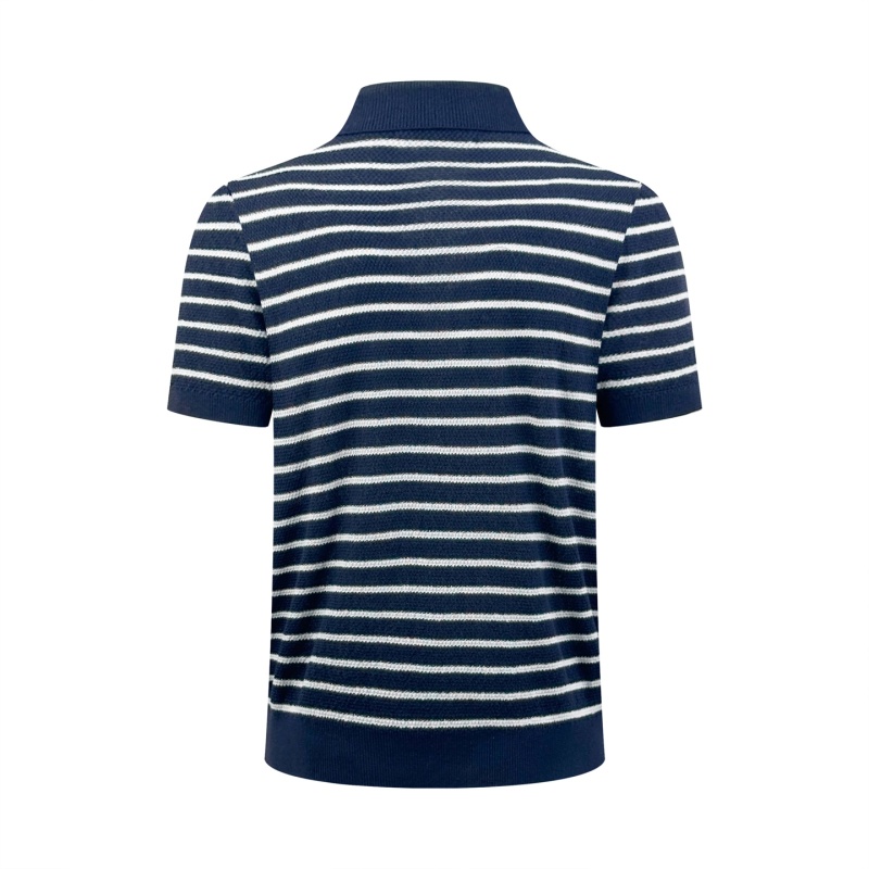 Полосатая футболка Ralph Lauren с логотипом
