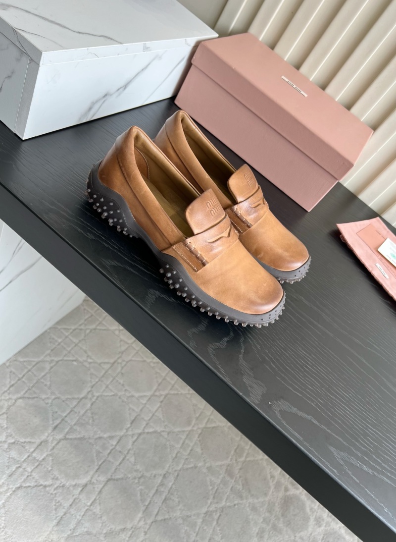 Лоферы Miu Miu