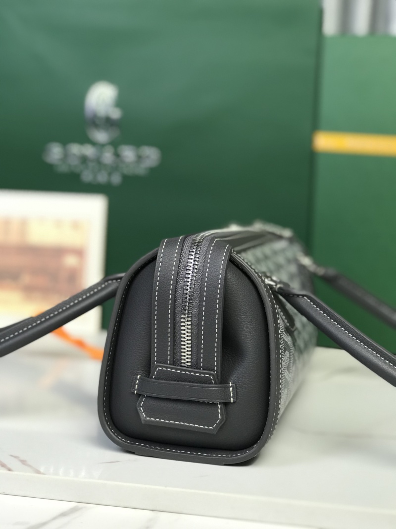 Сумка Goyard Bonbonniere с ручками, темно-серая