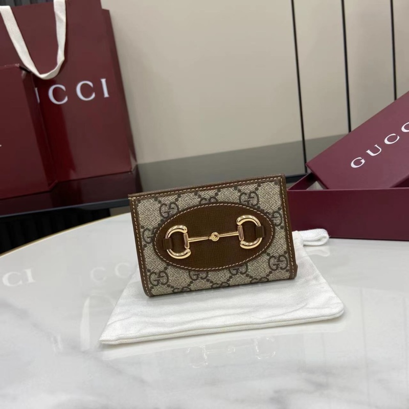 Портмоне Gucci с принтом GG и фурнитурой
