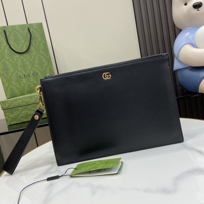 Портмоне Gucci черный с логотипом GG