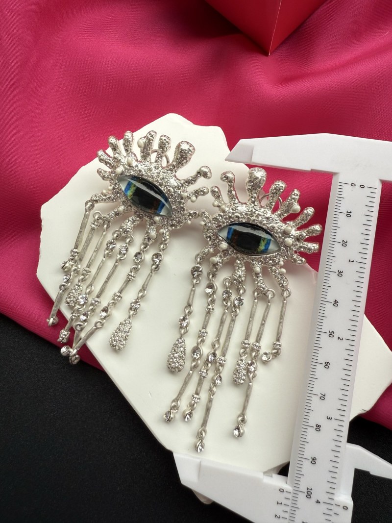 Брошь с глазом и кристаллами Schiaparelli