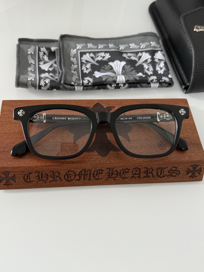 Очки Chrome Hearts Coxucker черные
