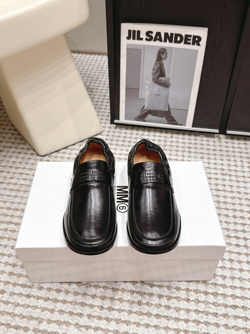 Женские лоферы кожаные Maison Margiela