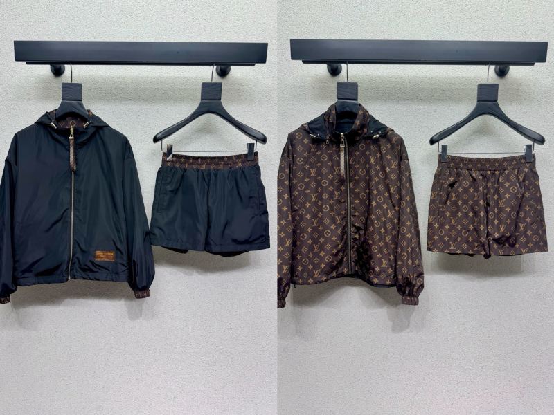 Комплект из куртки и шорт с принтом Loro Piana