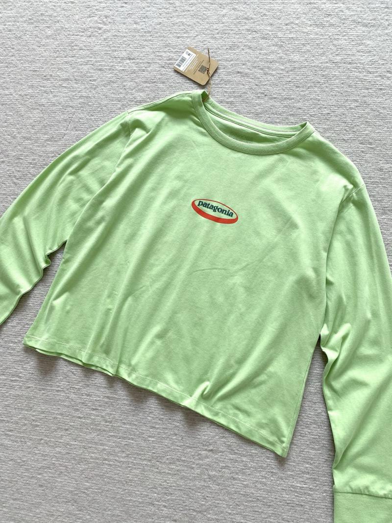 Женская футболка Patagonia с длинным рукавом из органического хлопка