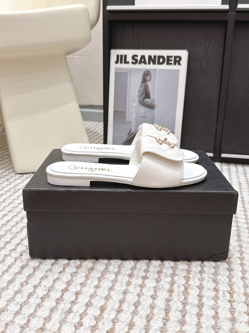 Сандалы Chanel женские кожаные летние